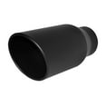 thumbnail image 1 of Brand New Flat Black Exhaust Tip 5" IN 7" Out 15" Long HI-Temp Powder Coat, 1 of 1