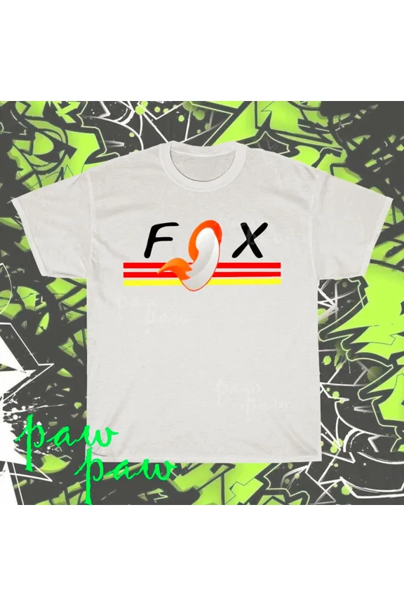 Brand New Fox Racing Shox Logo American T-Shirt Funny Size S to 5XL