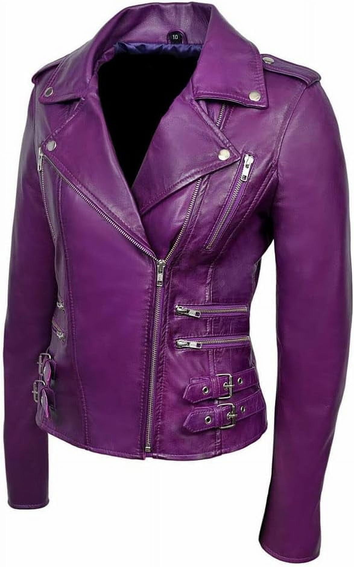 美品　real leather reversiable coat y2k Y2K New Look Leather Jacket (Size S) – VintageFolk