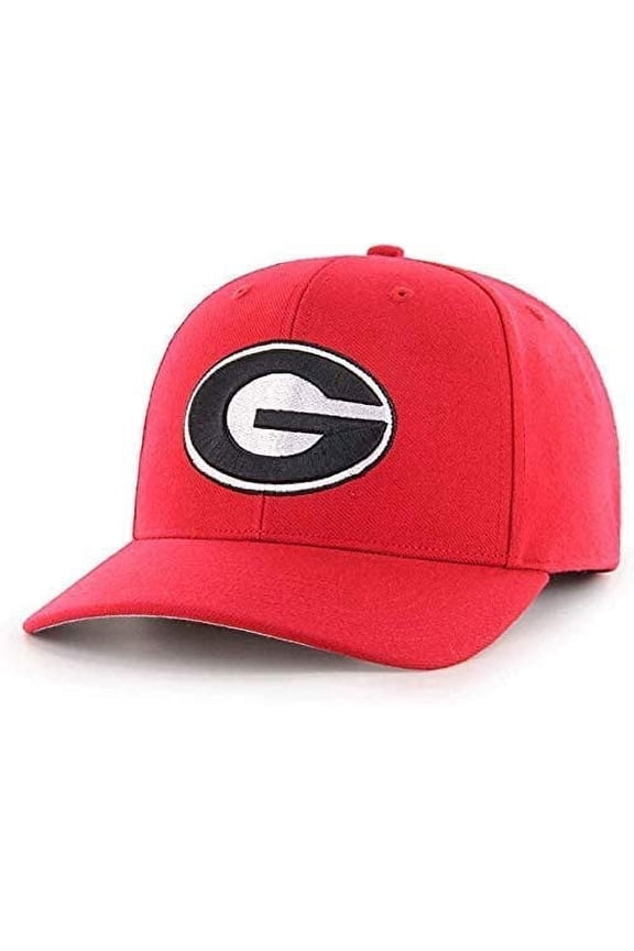 Brand New Georgia Classic Style Fitted Baseball Cap Large Hat, Official Bulldogs Logo/Colors