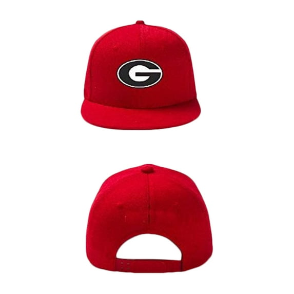 Brand New Georgia Snapback Hat(Adjustable), Official Bulldogs Logo/Colors, Embroidered Logo