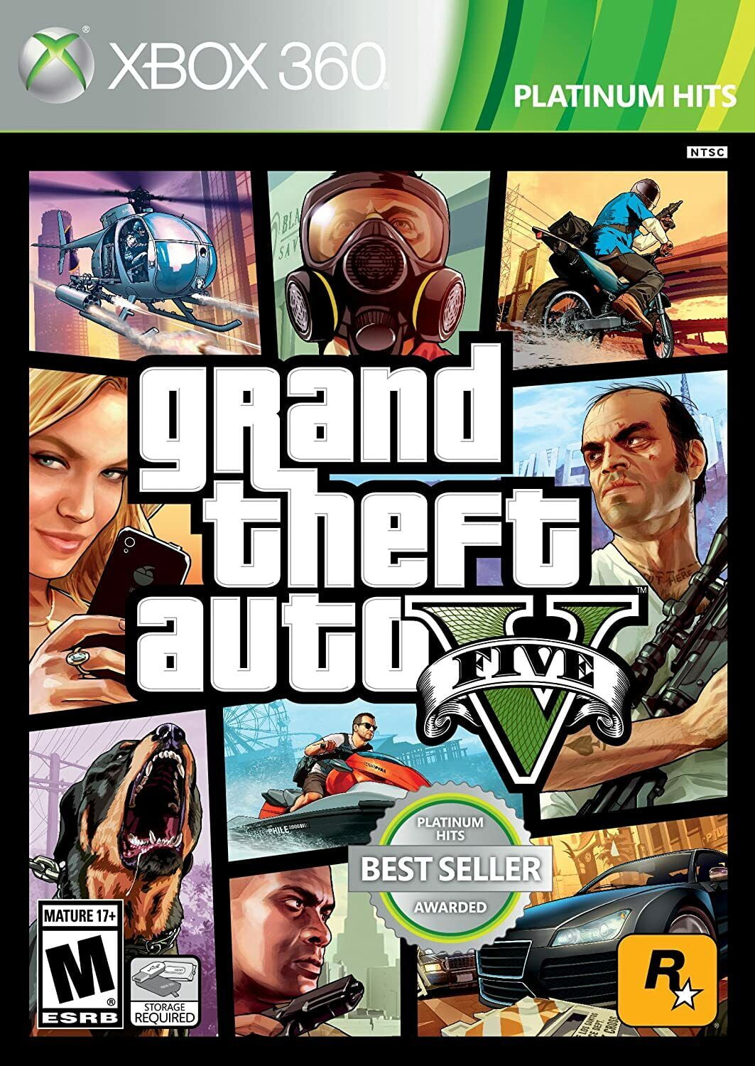 Brand New Grand Theft Auto V Xbox 360 GTA 5