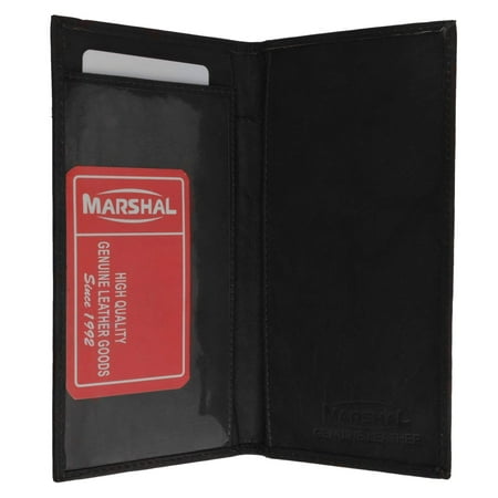 Brand New Hand Crafted Genuine Soft Leather Checkbook Cover Simple 156 CF (C)
