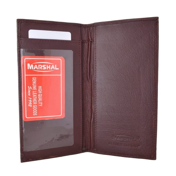 Brand New Hand Crafted Premium Soft Leather Simple Checkbook Cover P156