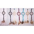 thumbnail image 1 of Brand New Hand Made Dream Catchers With Magnet Wall Decorations 6Pc Pack -- FREE USA  Shipping--(NpDc143G-6), 1 of 3