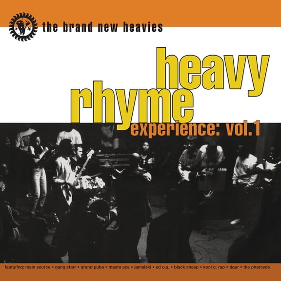 Brand New Heavies  Heavy Rhyme Experience: Vol. 1 LP white, import