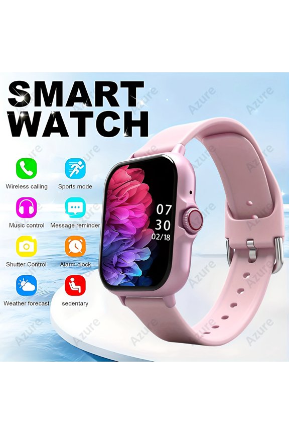 A Brand New High-Definition Touchscreen Smartwatch Suitable for Both Men And Women, Featuring Wireless Calling And Message Notifications, Multiple Sports Modes, Remote Photography/Music Playback