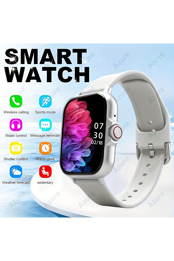 A Brand New High-Definition Touchscreen Smartwatch Suitable for Both Men And Women, Featuring Wireless Calling And Message Notifications, Multiple Sports Modes, Remote Photography/Music Playback