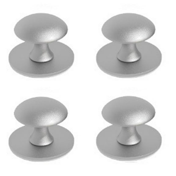Brand New High Quality Practical Drawer Knobs 37*27*24Mm 4 Pack Aluminum Classic Matte Cupboards For Sliding Doors
