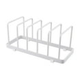 thumbnail image 1 of Brand New Home Indoor Pot Lid Rack Holder Organizer Organiser Pan Rack Pantry Stainless Steel Bakeware Cabinet, 1 of 8