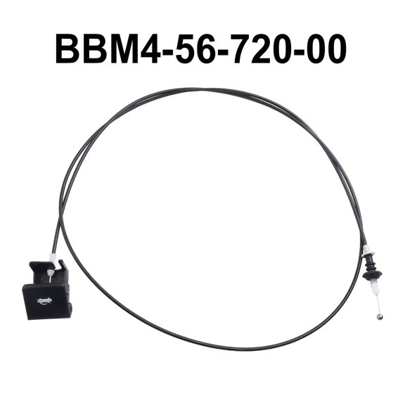Brand New Hood Release Cable Latch Wire OEM Number: BBM4-56-720-00 Plastic Plug-and-play Black Direct Replacement