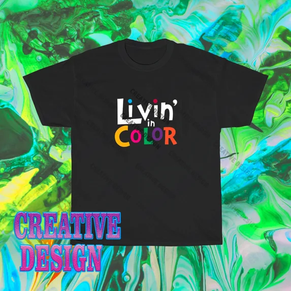 Brand New In Living Color Tv Series Logo T-Shirt Funny Size S to 5XL