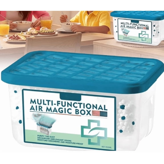 Brand New!Indoor Air Purification Dust Removal Magic Box,Plant Extract Formula Multi-Functional Air Magic Box