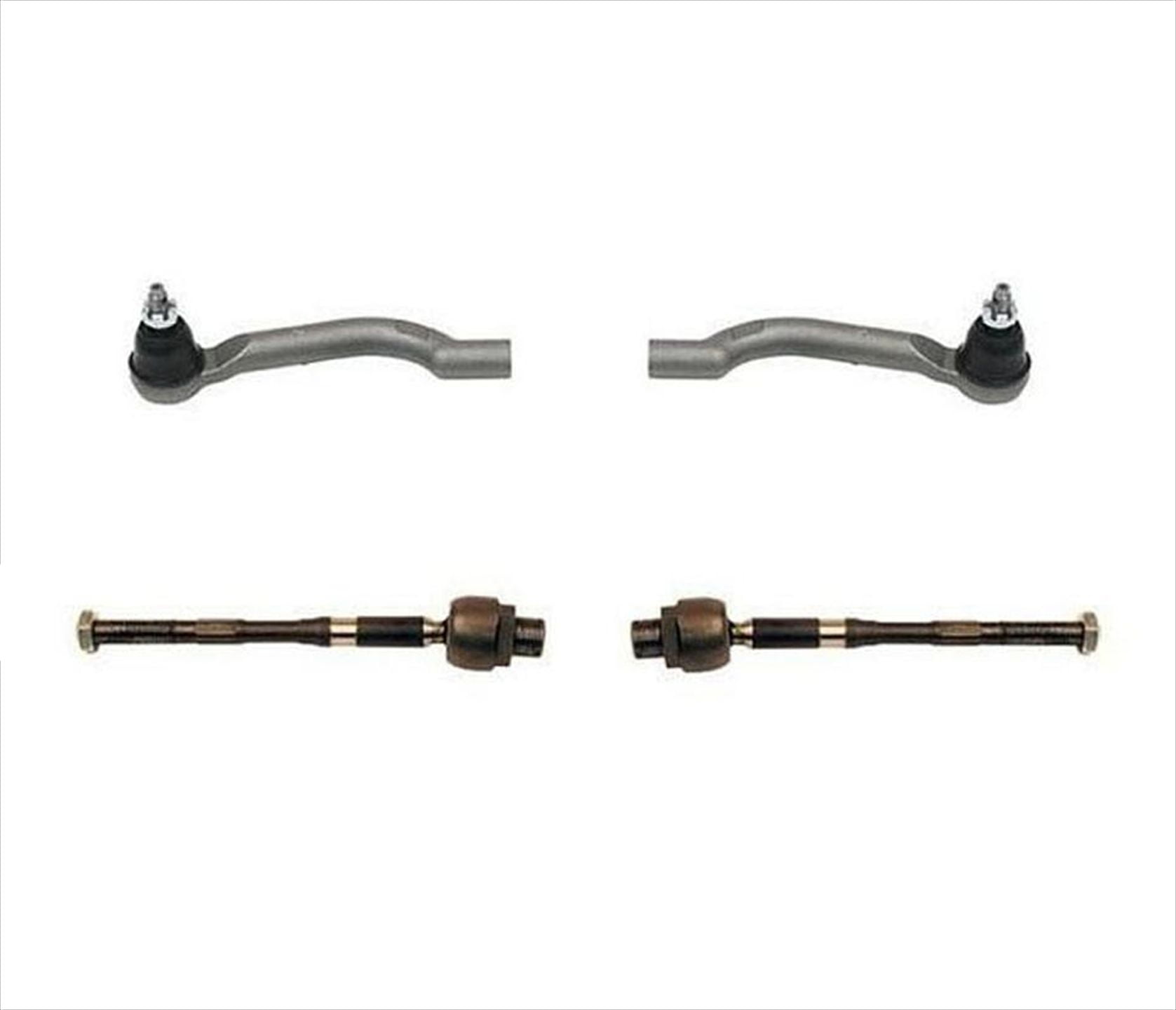A-Premium 4Pcs Inner & Outer Tie Rod End Kit Compatible with Buick