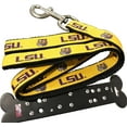 thumbnail image 1 of Brand New LSU Mascot Design Pet Dog Leash(Large), 1 inch Wide, 6 Feet Long, Officially Licensed, Official Tigers Logo/Yellow/Purple Color, 1 of 1