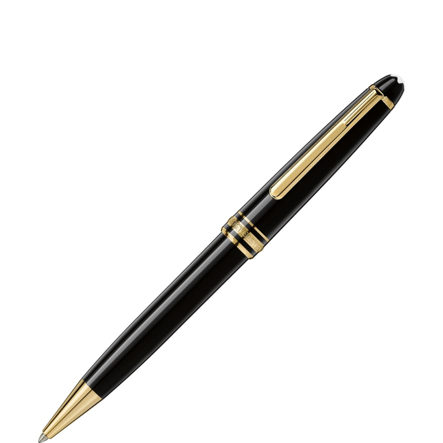 Brand New Montblanc Meisterstueck Classique Black Resin Ballpoint Pen 10883