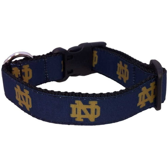 Brand New ND Pet Dog Collar(Medium), Official Notre/Dame Team Logo/Colors