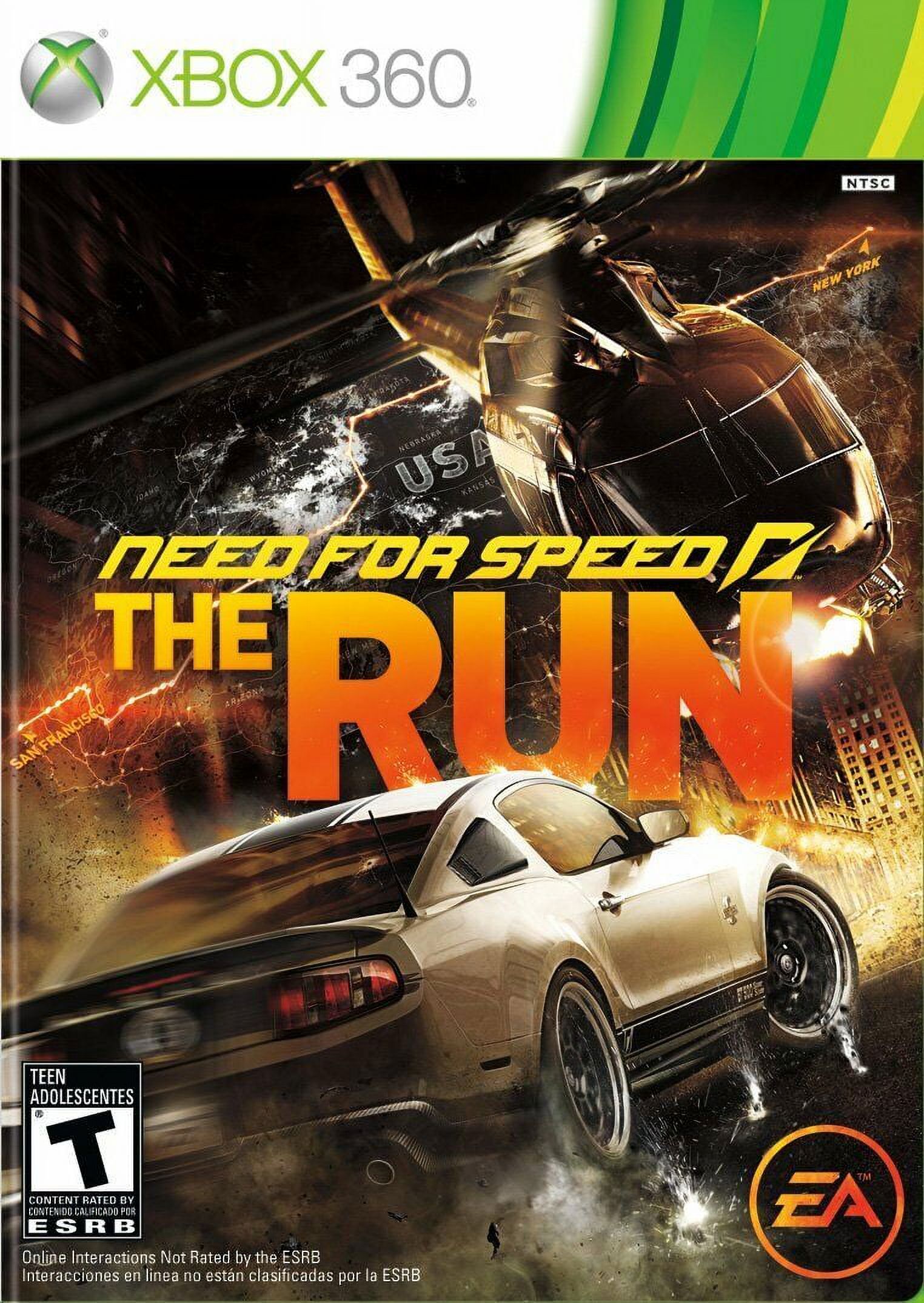Brand New Need for Speed The Run Xbox 360 EA Sports Cars Racing - image 1 of 9