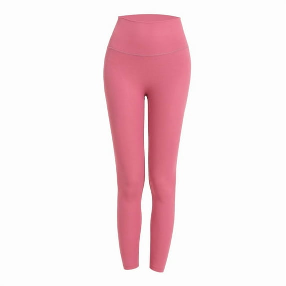 Brand New One-Piece Seamless Yoga Pants High-Waist Nude Feeling Sanded Peach Hip Fitness Pants Women'S Tight Leggings
