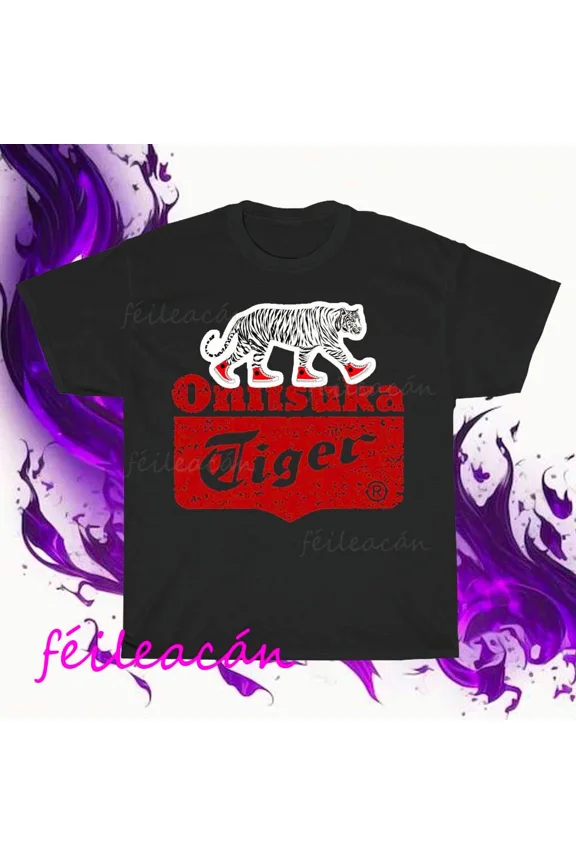 Brand New Onitsuka Tiger ASICS Logo 1 American T-Shirt Funny Size S to 5XL