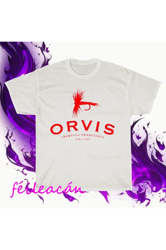 Brand New Orvis Fishing Logo American T-Shirt Funny Size S to 5XL