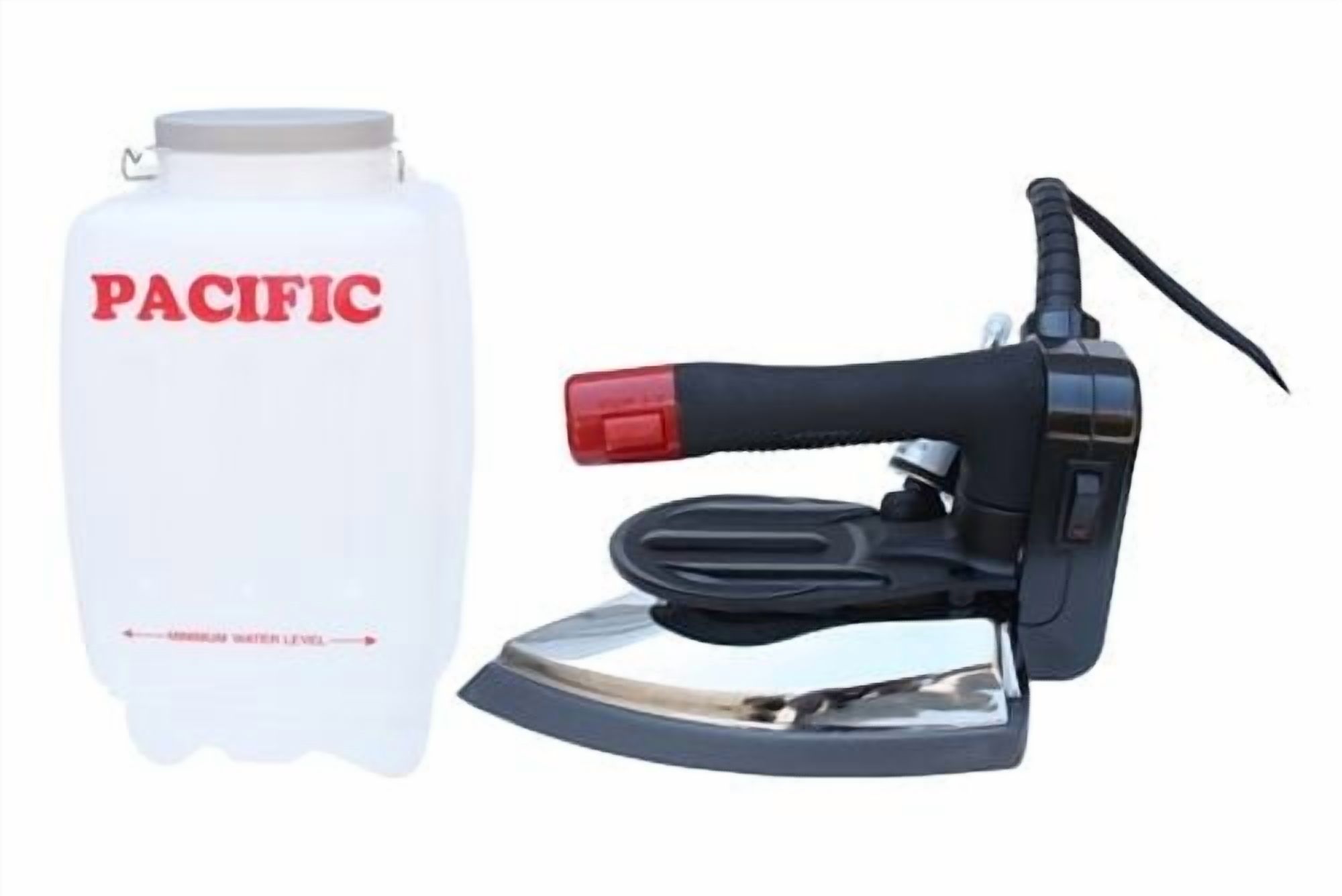 Brand New - Pacific Steam Gravity-Feed Electric Steam Iron PSI-5E - Ships Free!