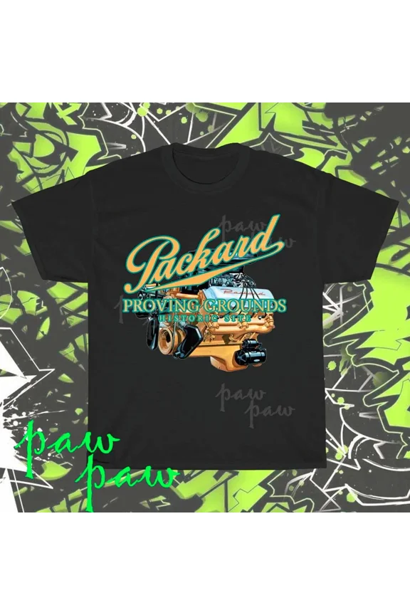 Brand New Packard Classic Car Logo American T-Shirt Funny Size S to 5XL