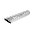 thumbnail image 1 of Brand New Polished Stainless 45 Degree Angle Cut Tip 2.25" IN 2.5'" Out 9" L, 1 of 1