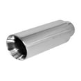 thumbnail image 1 of Brand New Polished Stainless Double Wall Slant Exhaust Tip 2.25" IN 3.5" O 16" L, 1 of 1