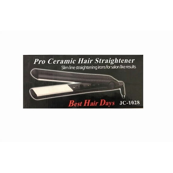 Brand New Pro Ceramic Hair Straightener Flat Iron 1 inch Best Hair Days