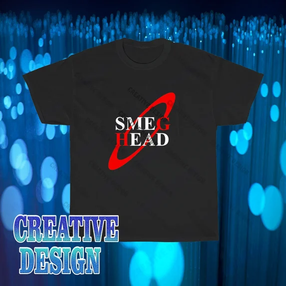 Brand New Red Dwarf Smeg Head Logo T-Shirt Funny Size S to 5XL