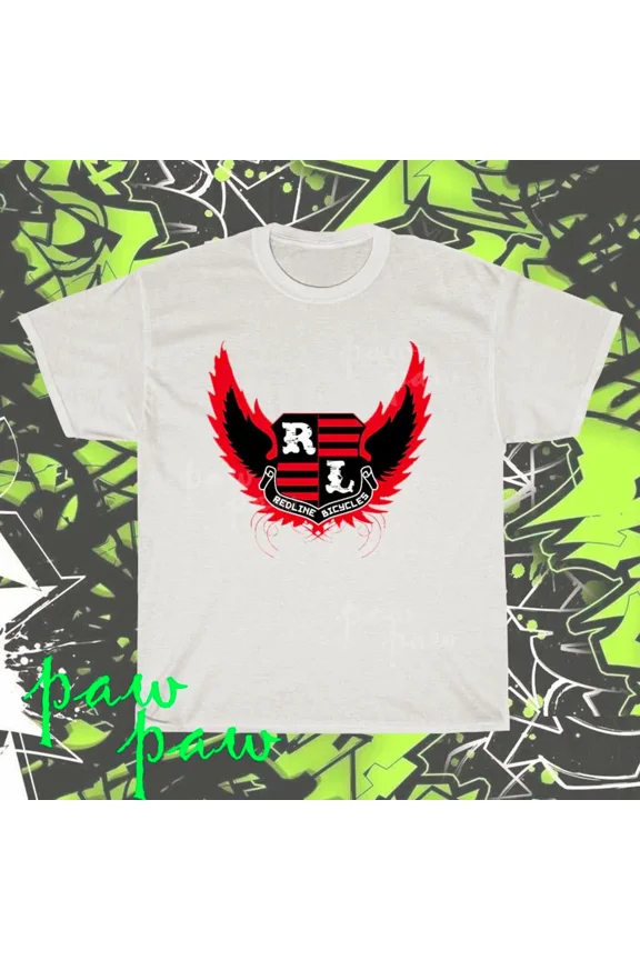 Brand New Redline Bikes BMX Logo American T-Shirt Funny Size S to 5XL