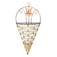 thumbnail image 1 of Brand New Reusable Environmental Flower Basket Hanging Basket 1Pc Accessories Recycled Plastic 30*14Cm Home Decor, 1 of 9