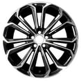 thumbnail image 1 of Brand New Single 17" 17X7 Alloy Wheel For 2014 2015 2016 Toyota Corolla Machined Black OEM Quality Replacement Rim 75152 75152B 4261102F80 4261102G20 4261102L70, 1 of 5