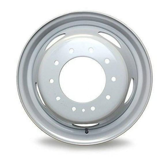 Brand New Single 19.5" 19.5x6 10 Lug Steel Wheel for Dodge RAM 4500 5500 2008-2025 Super Duty Dually Gray OEM Quality Replacement Rim