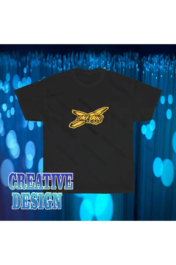 Brand New Ski-Doo Team Logo T-Shirt Funny Size S to 5XL