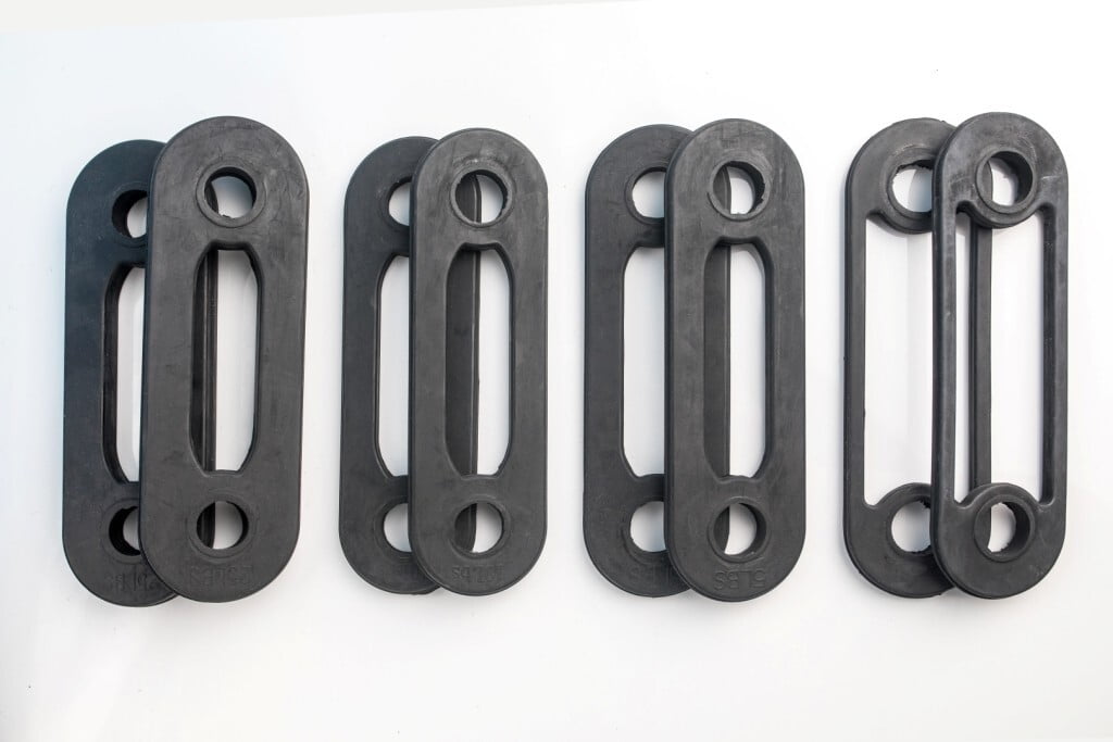 Brand New Soloflex Replacement Bands Set- 4 Pairs (25, 10, 5, 2.5LB x 2 each)