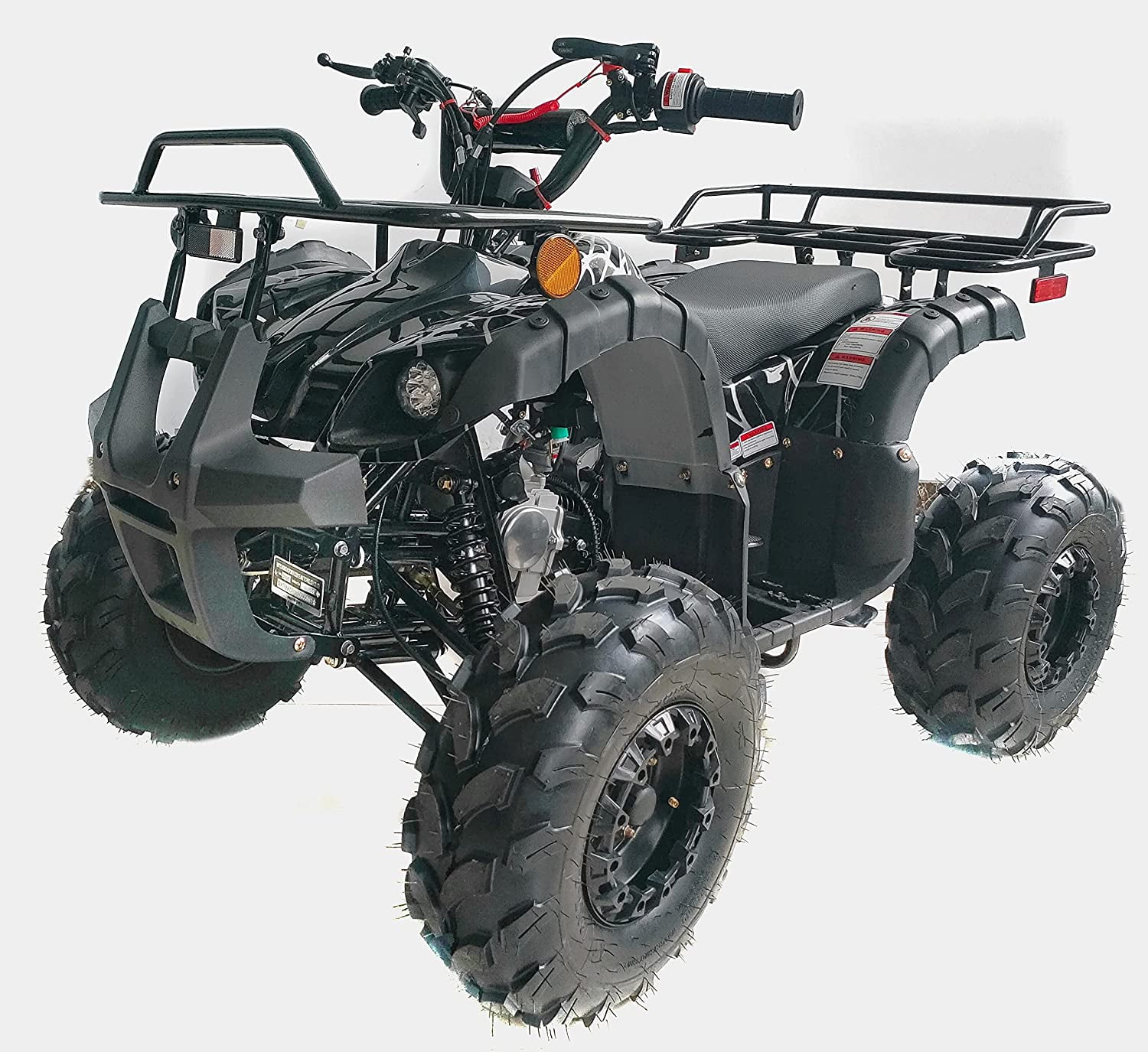 TAO TAO T-Force ATV 125cc Quad 4 Wheeler with Big Rugged Tires, Reverse ...