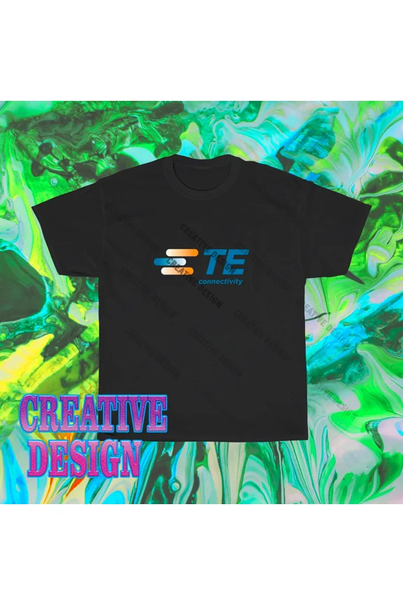Brand New TE Connectivity Logo T-Shirt Funny Size S to 5XL