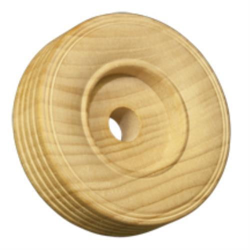 "Brand New TWT300-20 Wooden 3"" x 1"" Treaded Wood Toy Wheel Bag of 20"