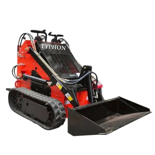 Epa 3 TYPHON STOMP 1800 lb Mini Skid Steer Loader, 23HP Gas EPA Engine ...