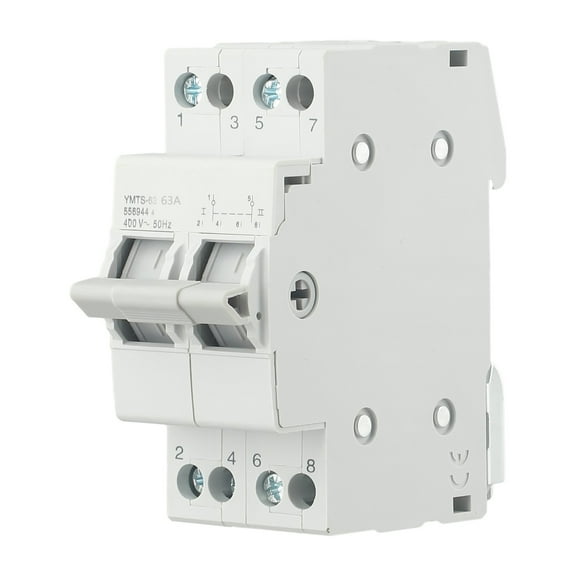 Brand New Transfer Switch Circuit Breaker 1 Pc 2P 40A 63A Dual Power Manual Tool For Current And Voltage Tools