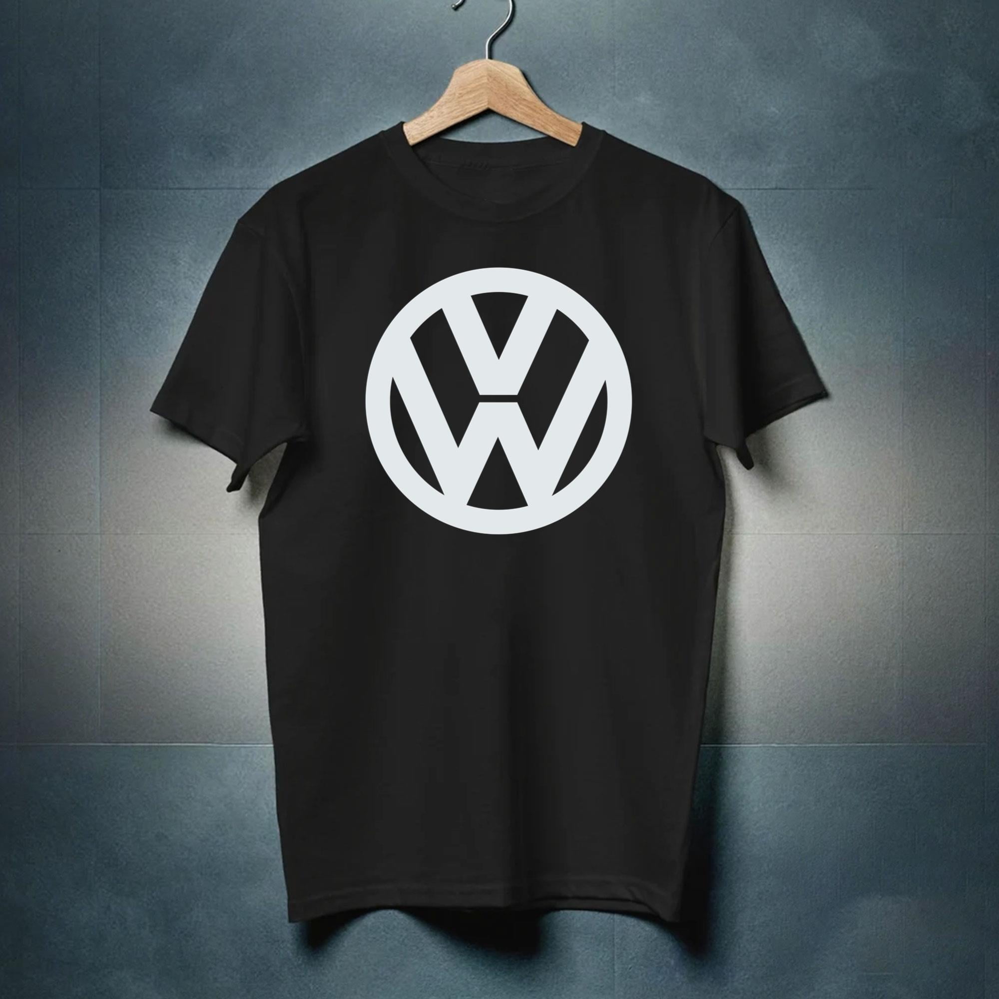 T-shirt Blanc Volkswagen TU Pour Homme - Taille M - 100% Coton