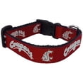 thumbnail image 1 of Brand New Washington State Pet Dog Collar(Medium), Official Cougars Logo/Colors, 1 of 1