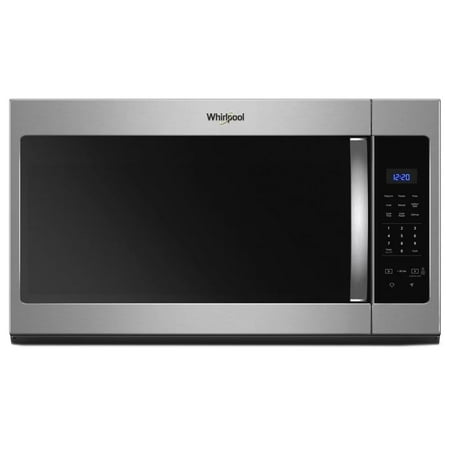 Whirlpool - 1.7 Cu. Ft. Over-the-Range Microwave - Stainless Steel