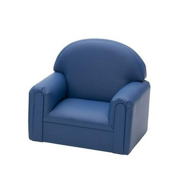 Brand New World Just like Home Toddler Upholstery Armchair, Deep Blue