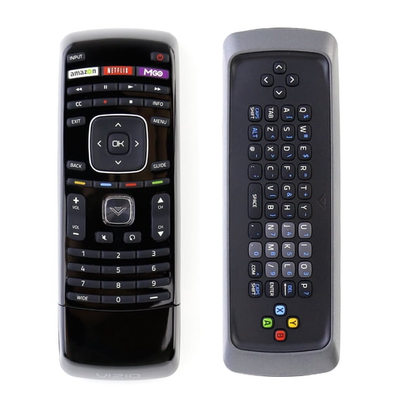 Brand New XRT302 Remote for VIZIO Smart TV with M-GO M550SL M550VSE M470NV M320SL with dual side keyboard
