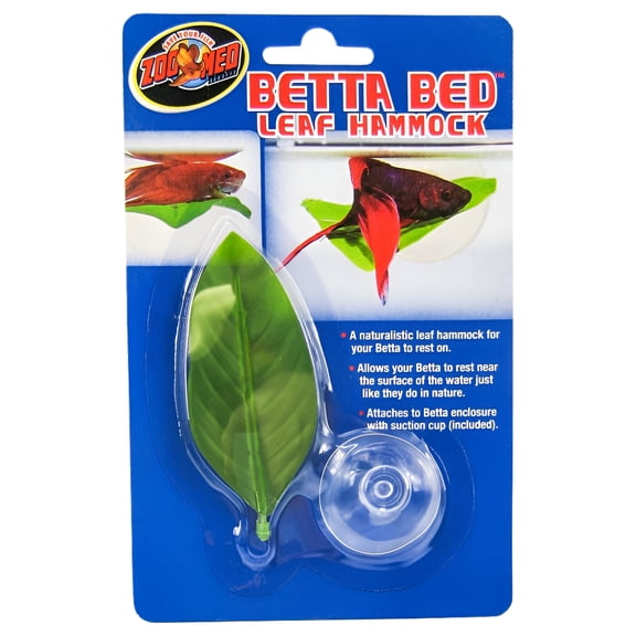 Brand New, Zoo Med Betta Leaf Hammock (Sale Zoo Med - Aquarium Decorations / Ornaments) ZMBL20 ZOO MED LABORATORIES INC