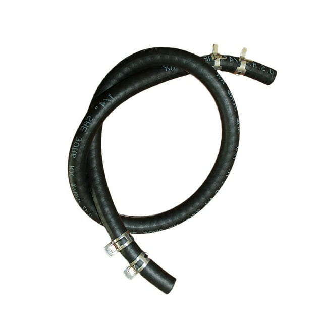 Brand new For 5414K 1/4\" Fuel Line Hose with 4 Clamps Lawn Mower