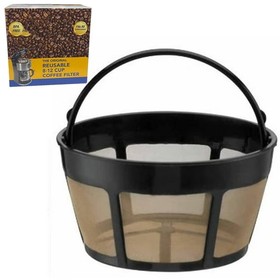 Brand Reusable 8-12 Cup Basket Coffee Filter fits Cuisinart Coffee Makers and Brewers.Replaces your GTF-B Cuisinart Reusable Basket Coffee Filter - BPA Free (1)